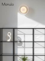 Load image into Gallery viewer, Elorina Bowl Wall Sconce – Elegant Brass And Glass Round Wall Fixture

