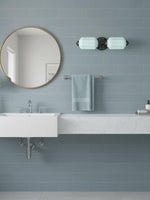 Load image into Gallery viewer, American Vintage Glass Lantern Shaped Horizontal Eloise Wall Sconce
