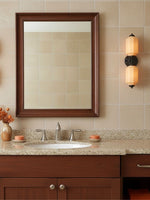 Load image into Gallery viewer, American Vintage Glass Lantern Shaped Horizontal Eloise Wall Sconce
