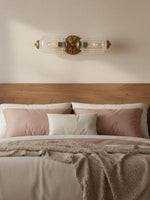 Load image into Gallery viewer, American Vintage Glass Lantern Shaped Horizontal Eloise Wall Sconce

