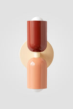 Load image into Gallery viewer, Double head macaroon color up and down wall sconce
