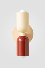 Load image into Gallery viewer, Double head macaroon color up and down wall sconce
