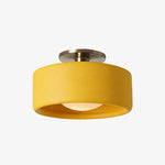 Load image into Gallery viewer, Cerova Porcelain Flush Mount Ceiling Light – Modern Low-Profile Fixture