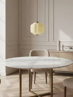 Load image into Gallery viewer, American Vintage Cream Glass Shade Shaped Eloise Chandelier
